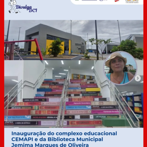 inauguração Biblioteca Jemima Marques